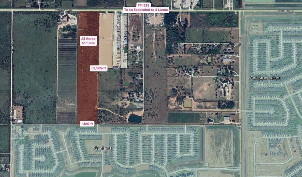 More Photos Of 27675 FM 529, Katy Land For Sale