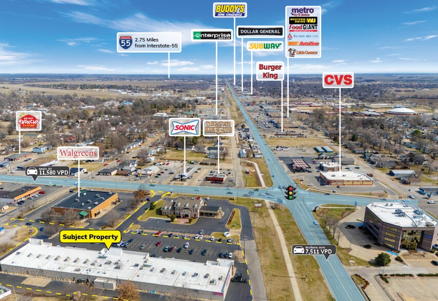 More Photos Of 211-249 N Main St, Sikeston Freestanding For Sale