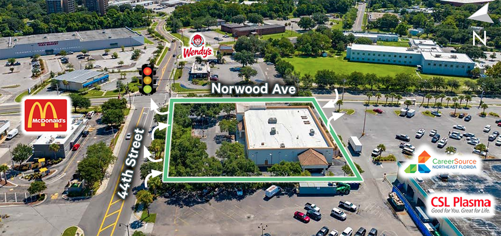 More Photos Of 5108 Norwood Ave, Jacksonville Freestanding For Sale