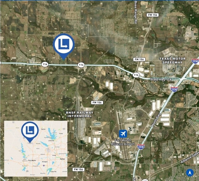 More Photos Of 13410 Hwy 114, Justin Distribution For Lease