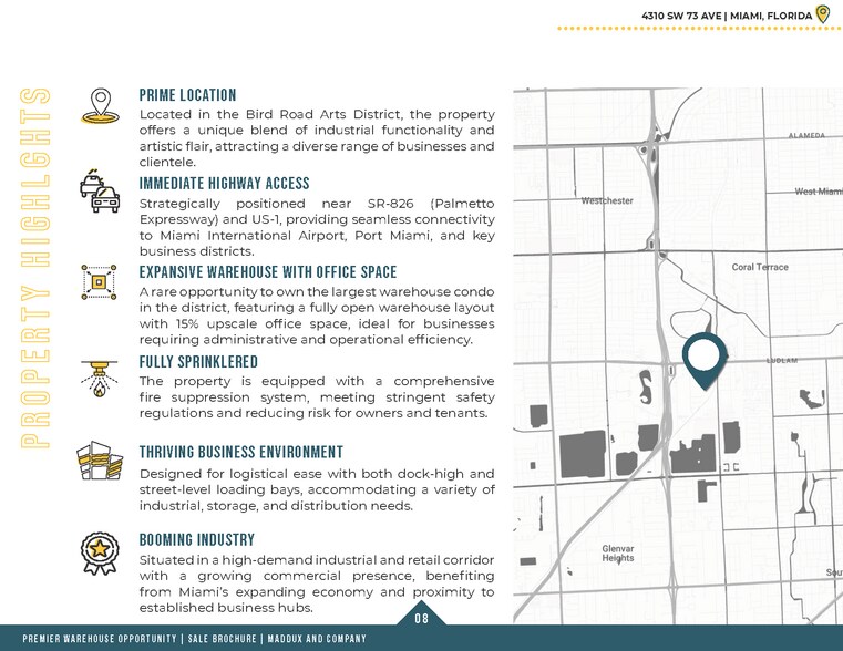 More Photos Of 4305-4440 SW 73rd Ave, Miami Warehouse For Sale