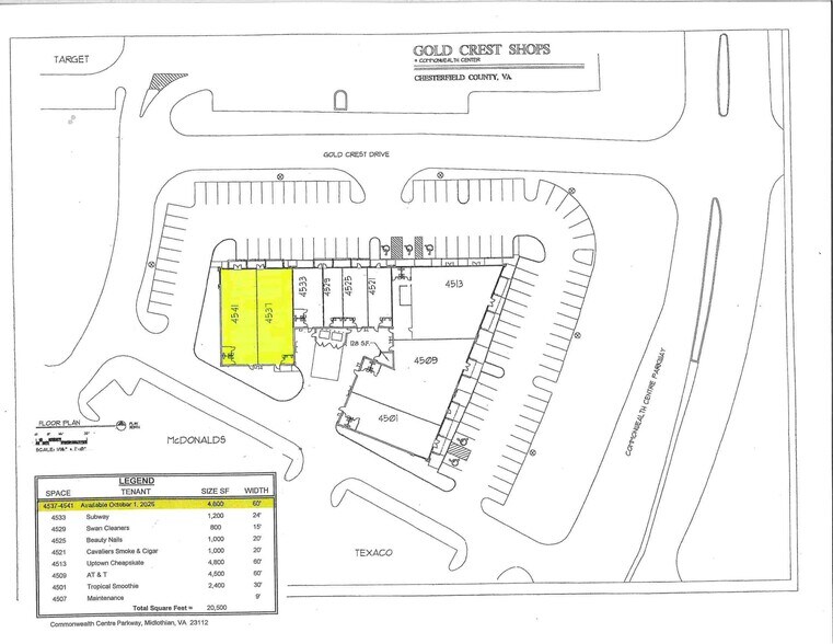 More Photos Of 4501-4541 Commonwealth Center, Midlothian Unknown For Lease