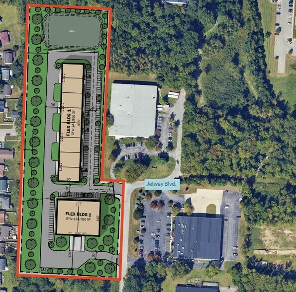 More Photos Of 1931 Jetway Blvd, Columbus Industrial For Lease