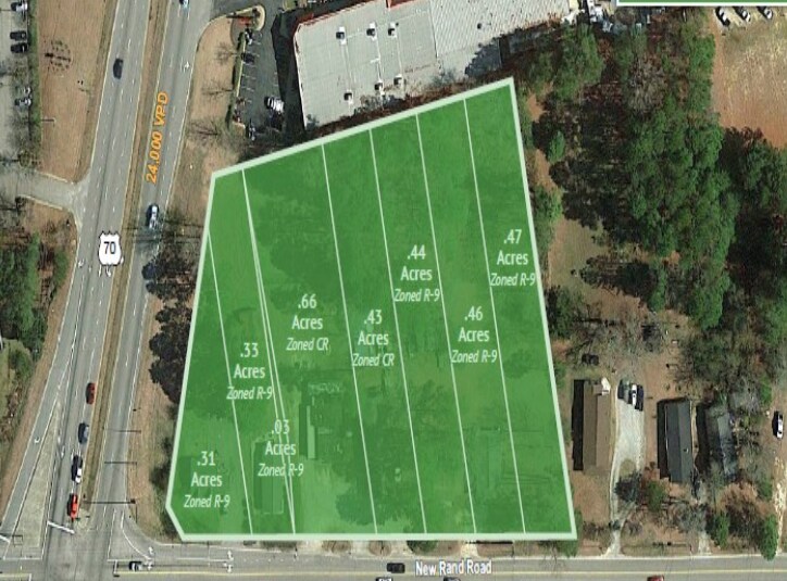 Primary Photo Of 203 New Rand Rd, Garner Land For Sale