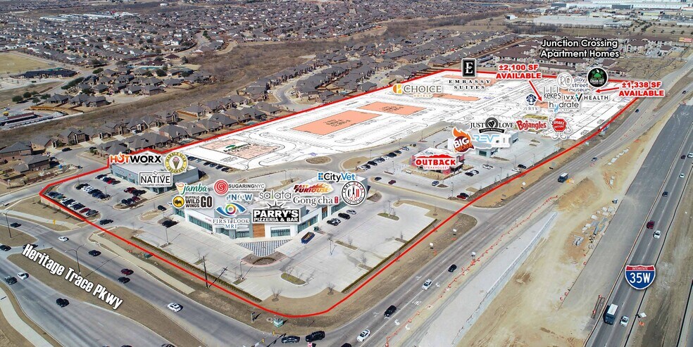 More Photos Of NWC Heritage Trace Pkwy & I-35W, Fort Worth Unknown For Lease