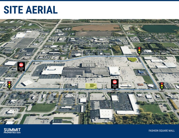 More Photos Of 4511 Fashion Square Blvd, Saginaw Land For Lease