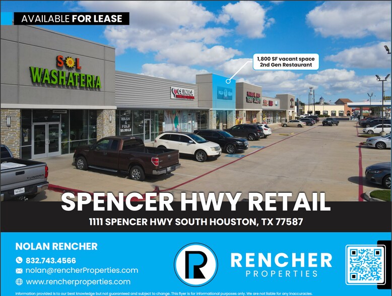 Primary Photo Of 1111 Spencer Hwy, South Houston Unknown For Lease