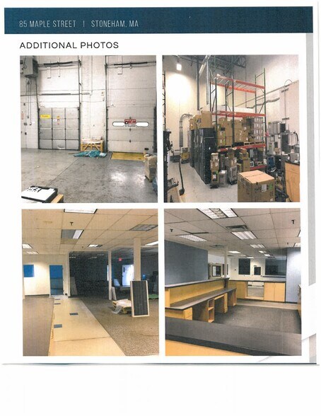 More Photos Of 85 Maple Ave, Stoneham Warehouse For Lease