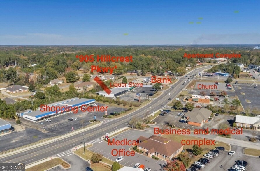 More Photos Of 905 Hillcrest Pky, Dublin Storefront For Sale