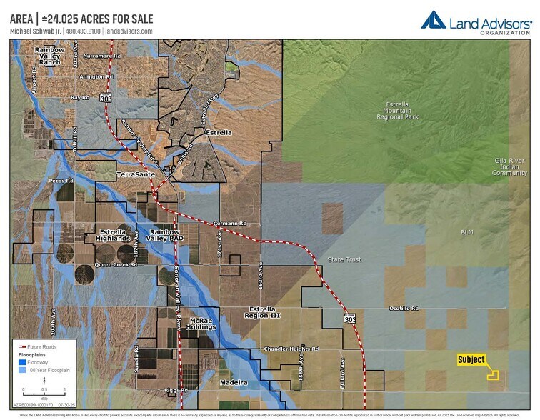 More Photos Of 115th Avenue & Riggs Road, Buckeye Land For Sale