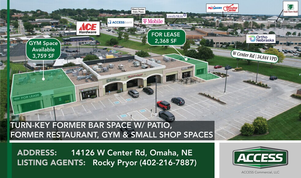 Primary Photo Of 14126 W Center Rd, Omaha Unknown For Lease