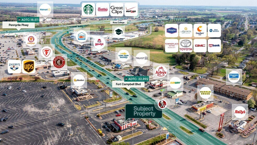 More Photos Of 3000 Fort Campbell Blvd, Hopkinsville Fast Food For Sale