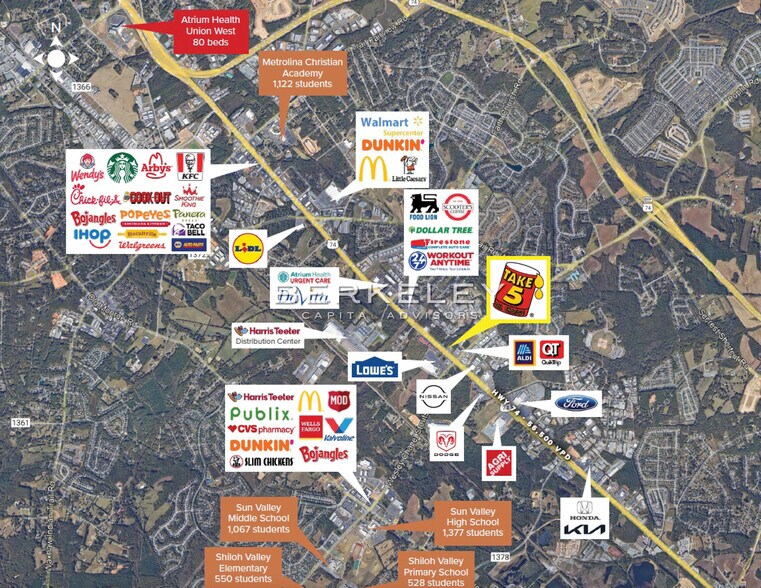 More Photos Of 5714 W Highway 74, Indian Trail Auto Repair For Sale
