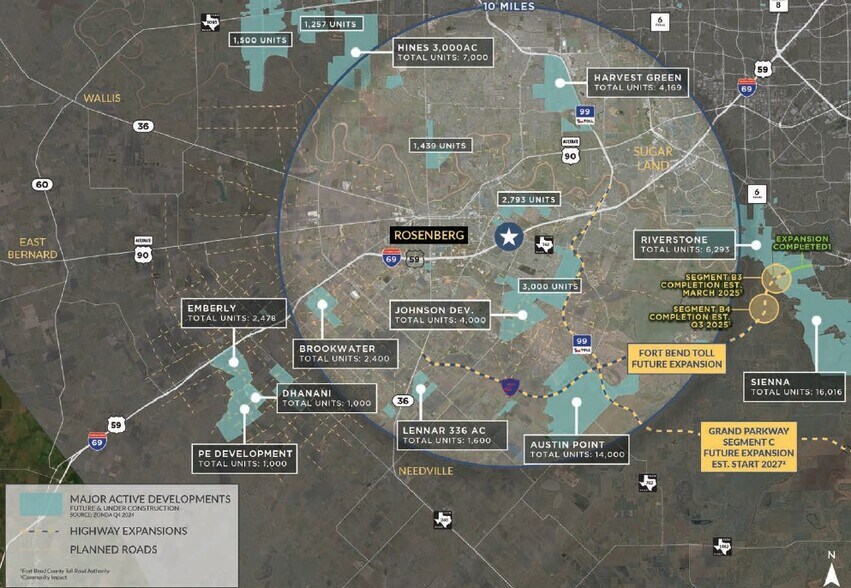More Photos Of US 59 @ FM 762 / Reading Rd., Rosenberg Land For Sale