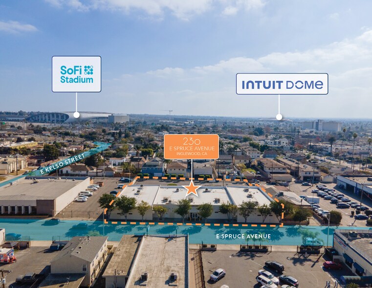Primary Photo Of 230 E Spruce Ave, Inglewood Freestanding For Sale