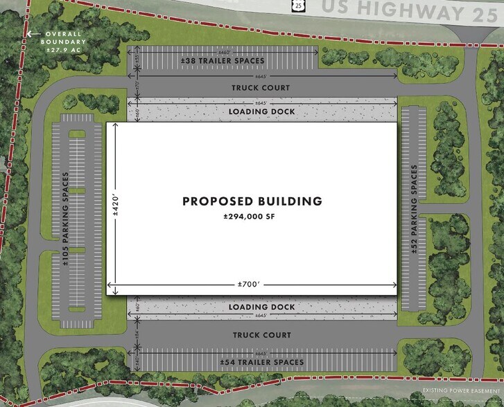 Primary Photo Of Bracken Rd & Highway 25, Greenville Land For Lease