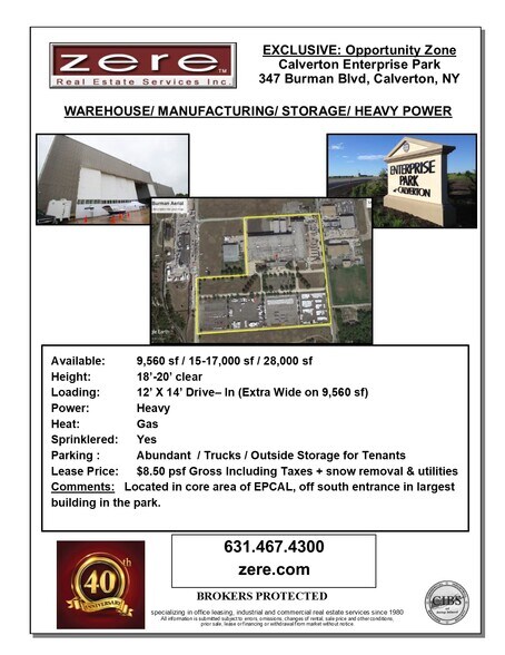 More Photos Of 368 Burman Blvd, Calverton Warehouse For Lease