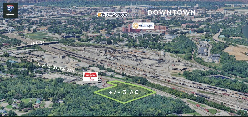More Photos Of 806 N Holtzclaw Ave, Chattanooga Land For Lease