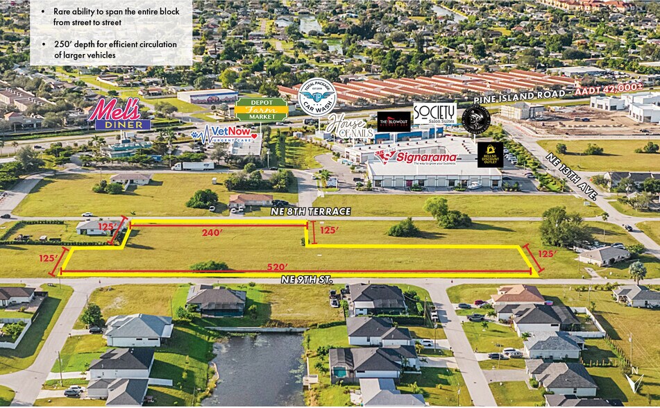 More Photos Of 1320 NE 9th St, Cape Coral Land For Sale