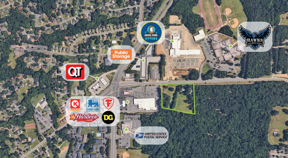 More Photos Of 7420 The Plaza Rd, Charlotte Land For Sale