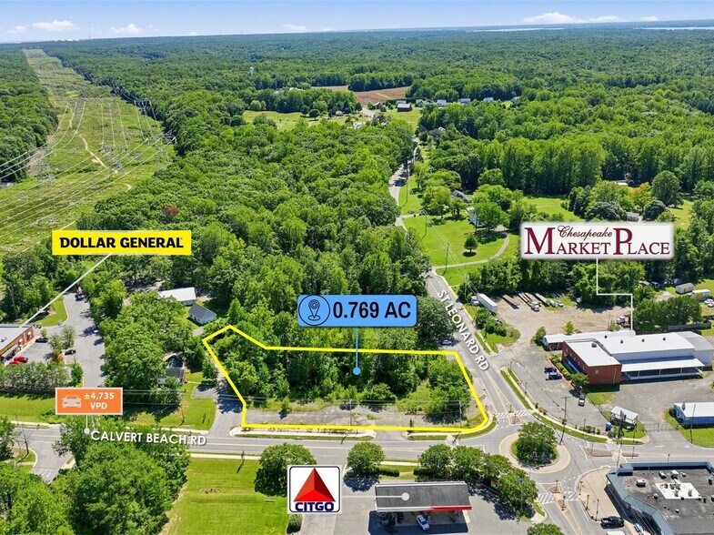 More Photos Of 5010 Saint Leonard Rd, Saint Leonard Land For Sale