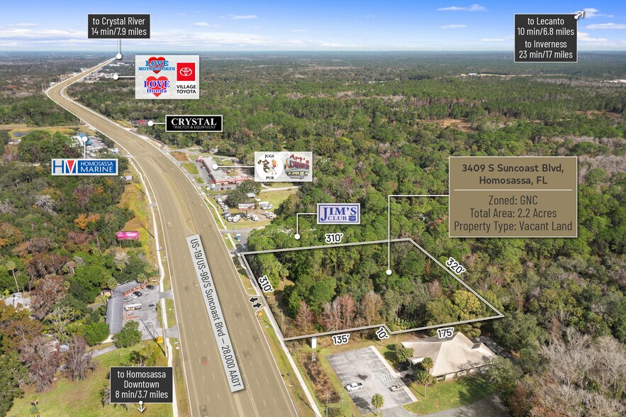 More Photos Of 3409 Suncoast blvd, Homosassa Land For Sale