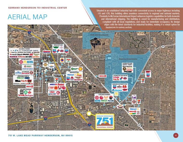 More Photos Of 751 Lake Mead Pkwy Pky, Henderson Distribution For Sale