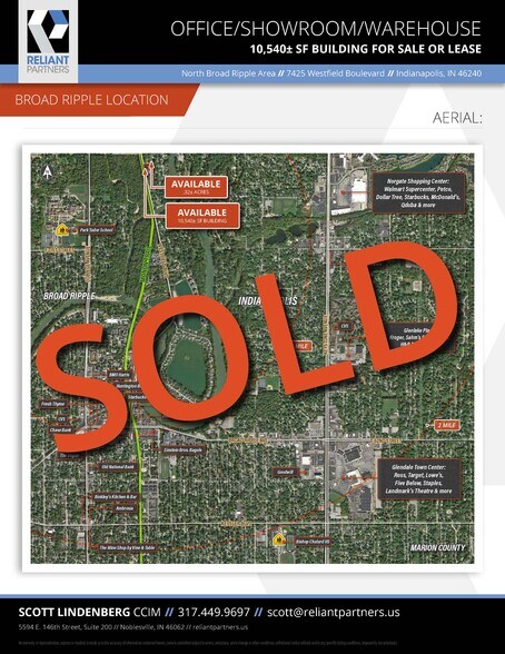 More Photos Of 7425 Westfield Blvd, Indianapolis Showroom For Lease