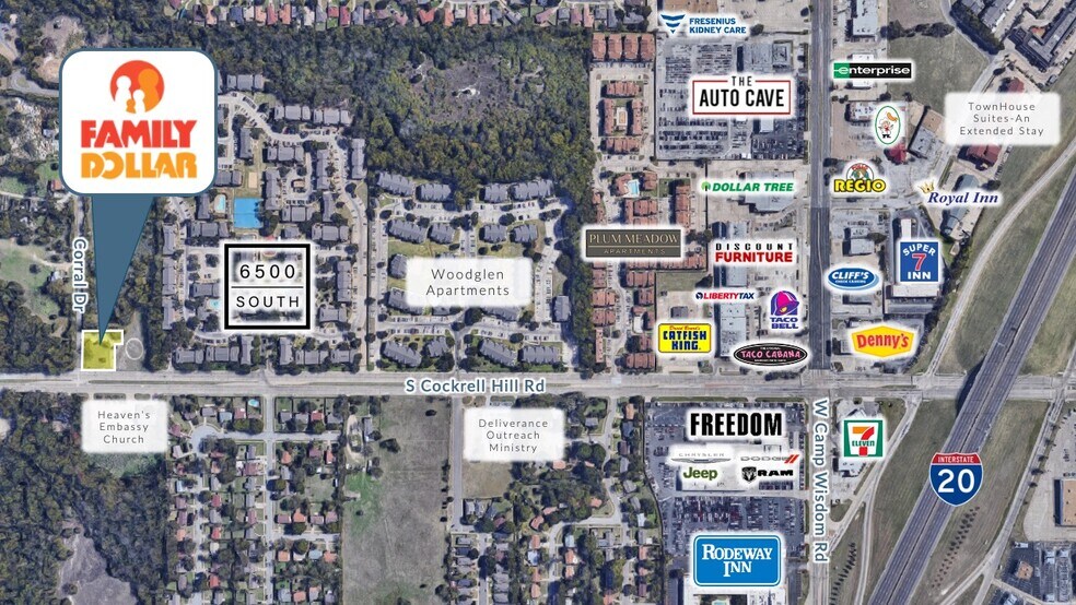 More Photos Of 6404 S Cockrell Hill Rd, Dallas Storefront Retail Residential For Sale