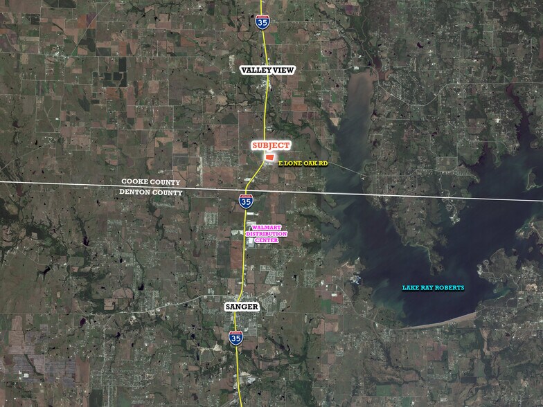 More Photos Of 12711 I-35 S, Valley View Land For Sale