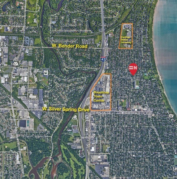 More Photos Of 5966 N Santa Monica Blvd, Whitefish Bay Storefront Retail Office For Sale