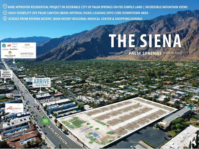 Primary Photo Of 1875 N Palm Canyon Dr, Palm Springs Land For Sale