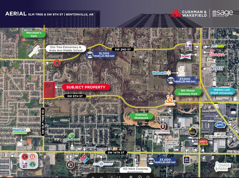 More Photos Of Elm Tree & SW 8th St, Bentonville Land For Sale