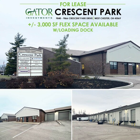 More Photos Of 9840-9866 Crescent Park Dr, West Chester Light Manufacturing For Lease