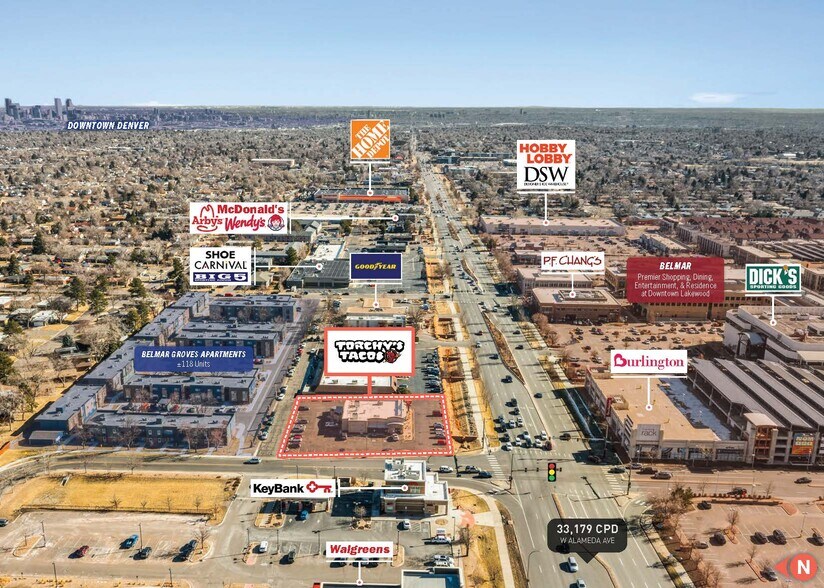 More Photos Of 7381 W Alameda Ave, Lakewood Restaurant For Sale