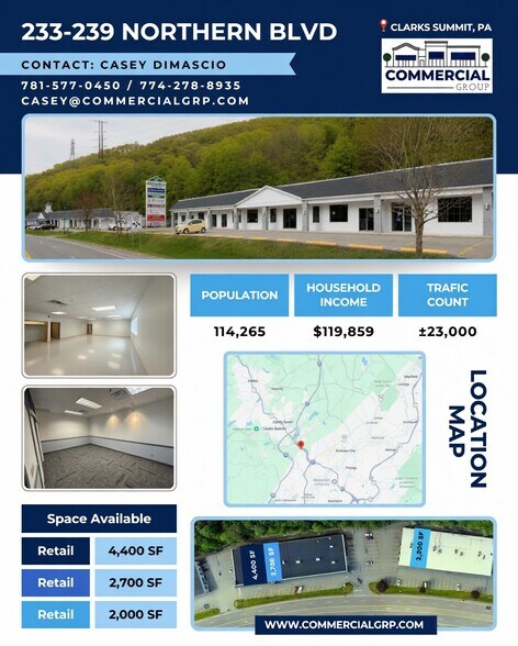 Primary Photo Of 239 Northern Blvd, Clarks Summit Medical For Lease