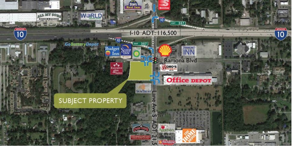 Primary Photo Of 6526 Ramona Blvd, Jacksonville Land For Lease