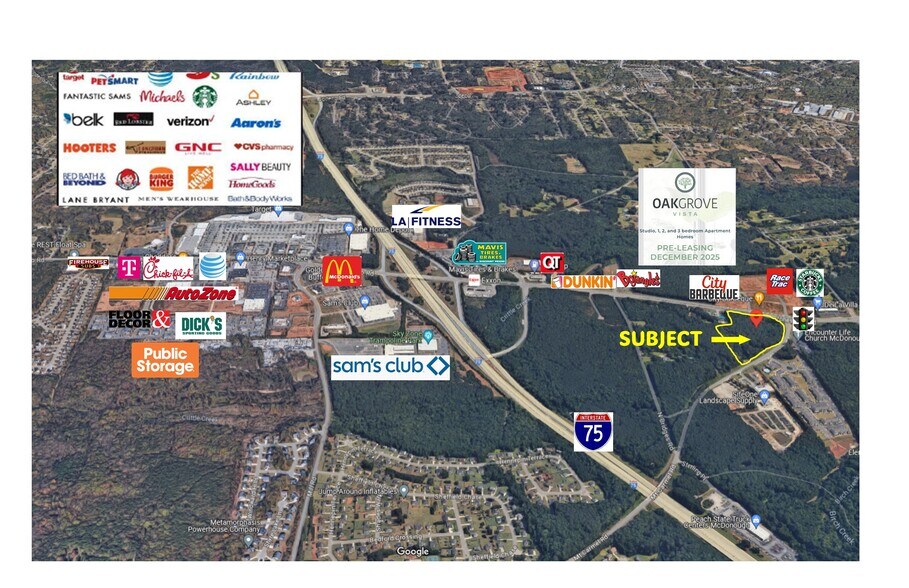 More Photos Of 1199 Jonesboro Rd, Mcdonough Land For Lease