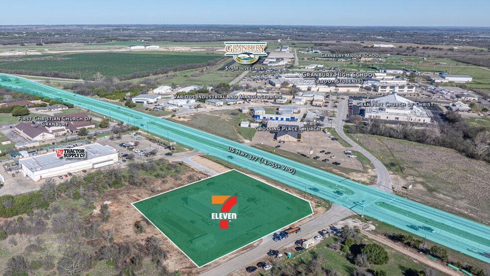 More Photos Of 2101 W US Hwy 377, Granbury General Retail For Sale
