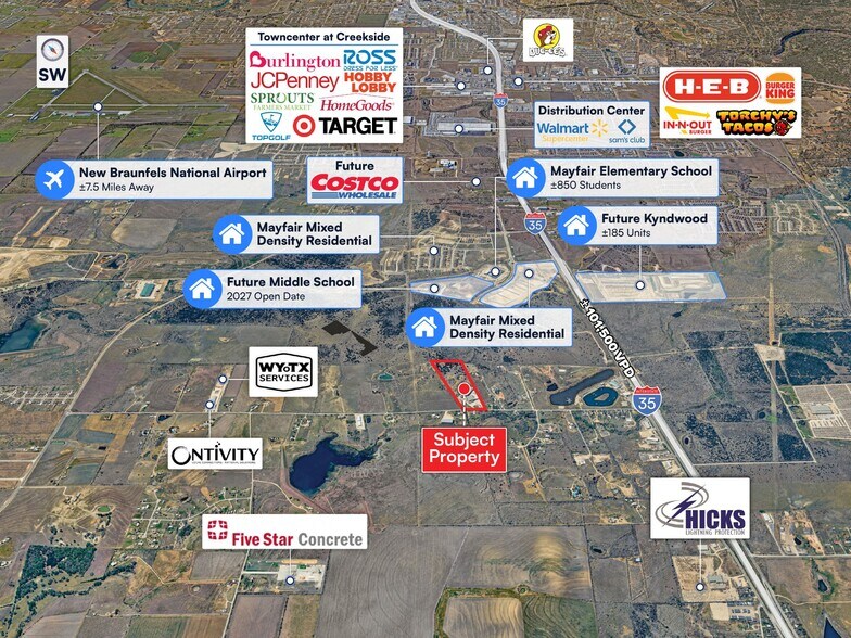 More Photos Of 800 East Watson Ln, New Braunfels Manufacturing For Lease