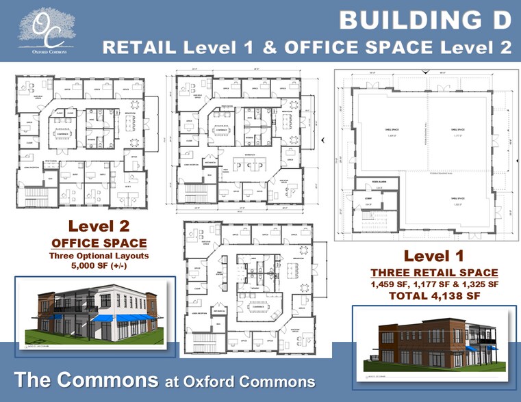 More Photos Of 800 Sisk Ave, Oxford Storefront Retail Office For Lease