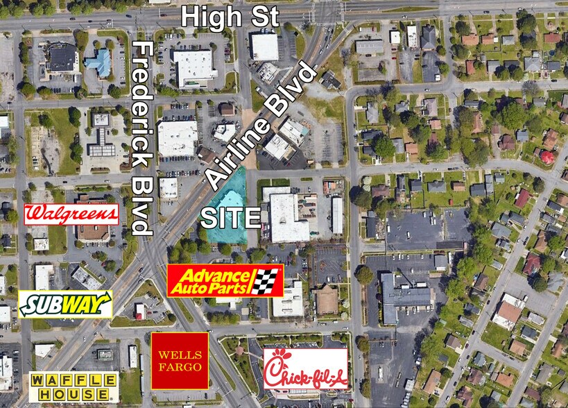 More Photos Of 701 Airline Blvd, Portsmouth Freestanding For Sale