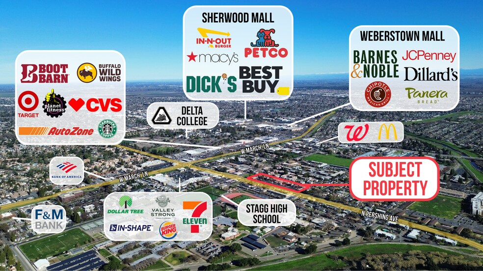 More Photos Of 4422 N Pershing Ave, Stockton Office For Sale