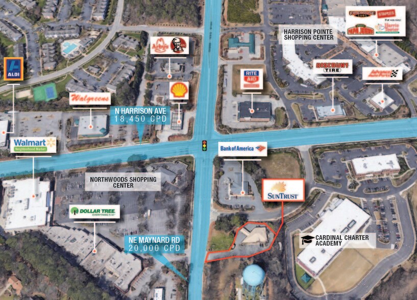 More Photos Of 950 N Harrison Ave, Cary General Retail For Sale