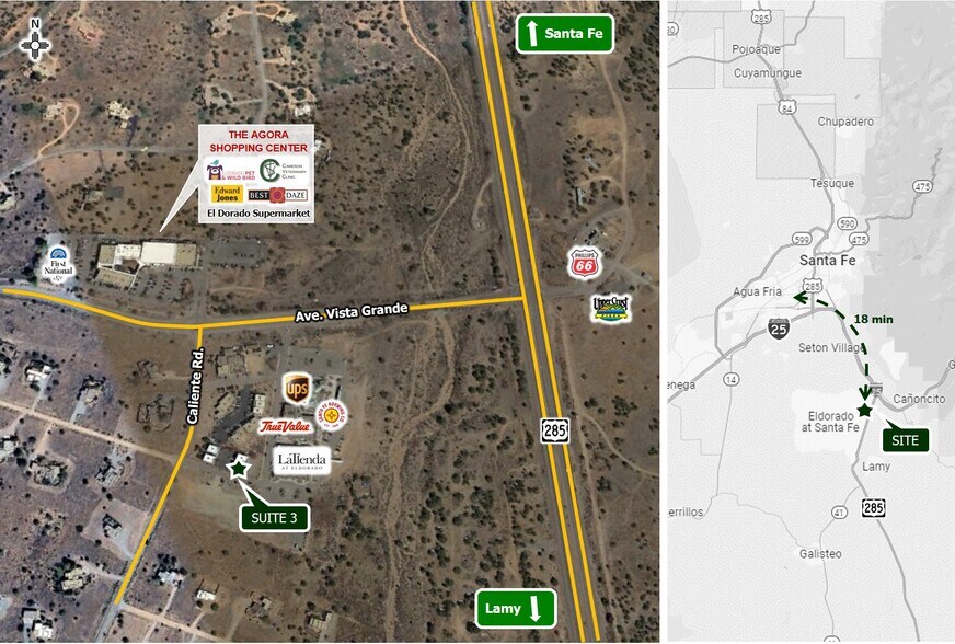 More Photos Of 5 Caliente Rd, Santa Fe Office For Sale