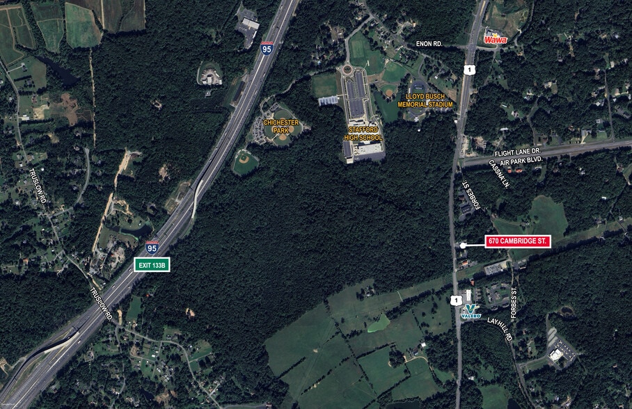 More Photos Of 670 Cambridge St, Fredericksburg Warehouse For Lease