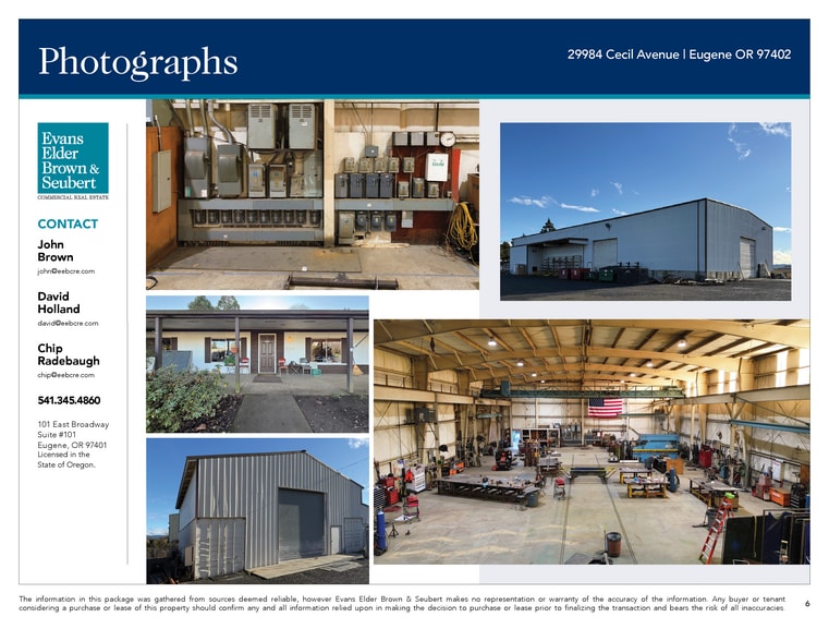 More Photos Of 29984 Cecil Ave, Eugene Warehouse For Sale