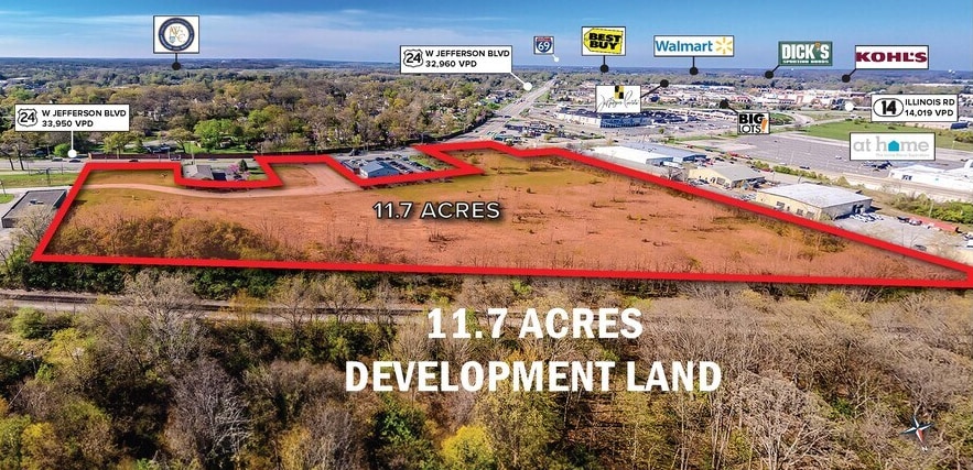 Primary Photo Of 3500 Illinois Rd, Fort Wayne Land For Sale