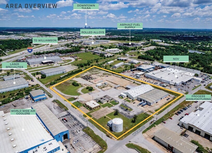 More Photos Of 6717 S 61st West Ave, Tulsa Manufacturing For Sale