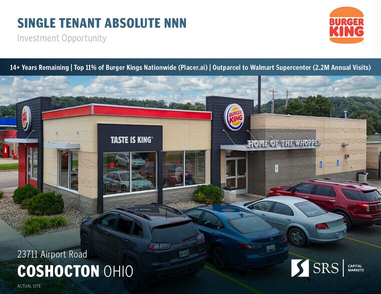 Primary Photo Of 23711 Airport Rd, Coshocton Fast Food For Sale